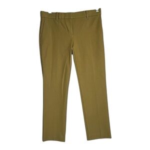 Ann Taylor Women's Cropped Pants Petite Dark Mustard Color, Size 0P